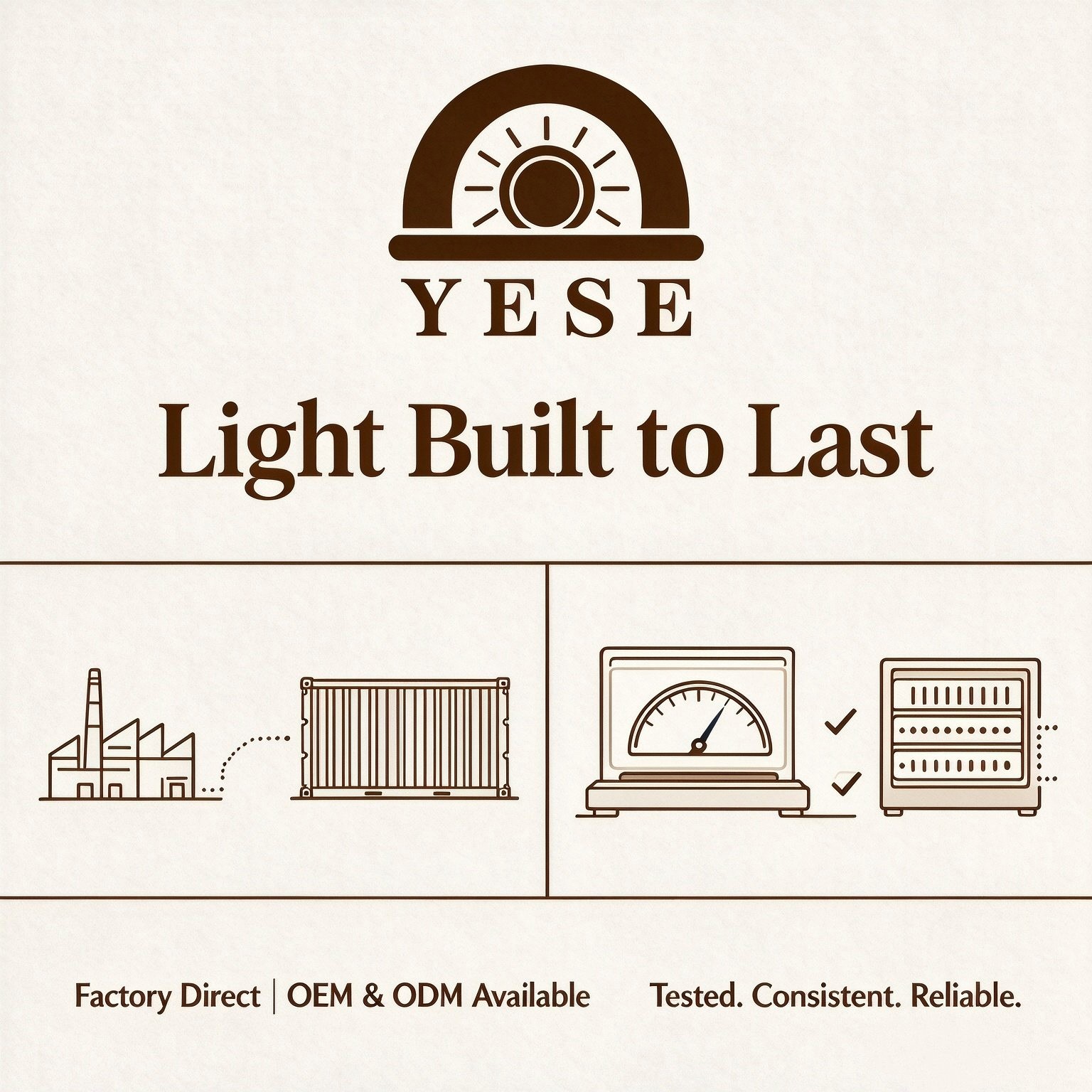 YESE - Light Built to Last